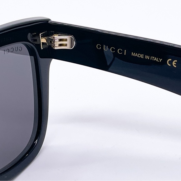 NEW GUCCI GG0998S 001 WOMEN’S SUNGLASSES GUCCI GG0998S BLACK EYEWEAR - Picture 11 of 13